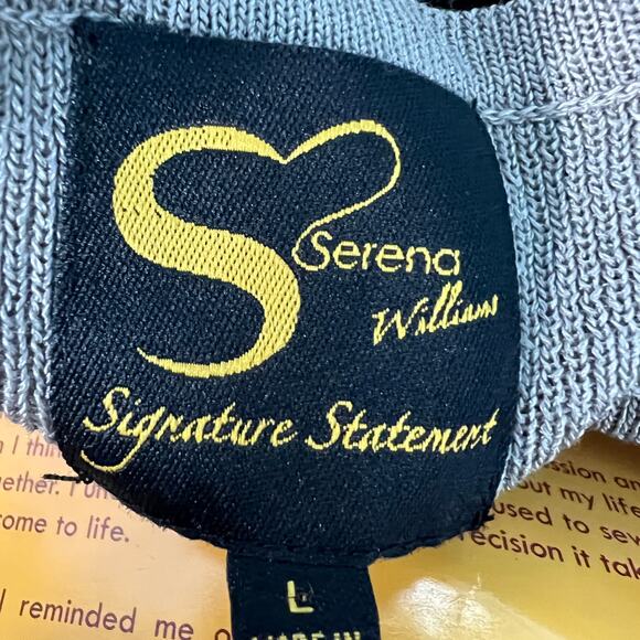 Serena Williams Womens Mini Dress Large Stretch Ruffle Party Event Evening - Picture 2 of 11